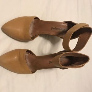 Jeffrey Campbell Tan Wedges